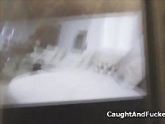 Maid caught masturbating on hidden cam
