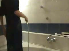 Hot teenfuck in bath and sauna